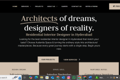 Audentia Space | Web development project